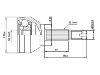 ремкомплект граната CV Joint Kit:7560070