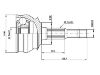 Jeu de joints, arbre de transmission CV Joint Kit:90125875