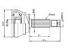 Jeu de joints, arbre de transmission CV Joint Kit:6099110