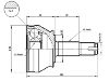 ремкомплект граната CV Joint Kit:7633434