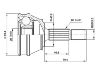 Gelenksatz, Antriebswelle CV Joint Kit:871 407 311