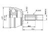 ремкомплект граната CV Joint Kit:171 407 311E