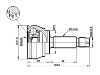 ремкомплект граната CV Joint Kit:6042051