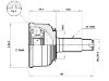 Juego de articulación, árbol de transmisión CV Joint Kit:44010-SR3-J03