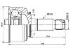 Jeu de joints, arbre de transmission CV Joint Kit:44011-SH3-G12