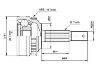 Jeu de joints, arbre de transmission CV Joint Kit:374147