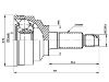 球笼修理包 CV Joint Kit:G053-25-500B