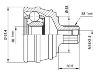 Jeu de joints, arbre de transmission CV Joint Kit:895 407 311