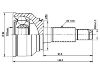 Jeu de joints, arbre de transmission CV Joint Kit:G001-25-500A