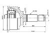 Gelenksatz, Antriebswelle CV Joint Kit:44305-SA5-620