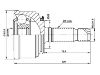 Gelenksatz, Antriebswelle CV Joint Kit:44305-SB2-010