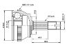 Jeu de joints, arbre de transmission CV Joint Kit:60605055