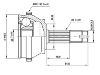 ремкомплект граната CV Joint Kit:82449123