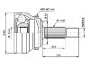 Jeu de joints, arbre de transmission CV Joint Kit:893 407 305