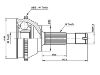 Gelenksatz, Antriebswelle CV Joint Kit:9566722180