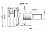 ремкомплект граната CV Joint Kit:8111303