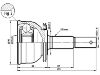 Jeu de joints, arbre de transmission CV Joint Kit:39100-65A00