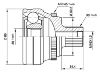 Juego de articulación, árbol de transmisión CV Joint Kit:4A0 407 305F