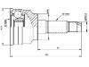 球笼修理包 CV Joint Kit:F024-25-600D