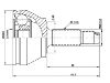 ремкомплект граната CV Joint Kit:6485414