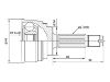 ремкомплект граната CV Joint Kit:MB526558