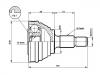 Jeu de joints, arbre de transmission CV Joint Kit:4103255