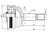 Gelenksatz, Antriebswelle CV Joint Kit:6N0 407 311