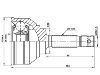 Juego de articulación, árbol de transmisión CV Joint Kit:MB526402