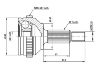 Jeu de joints, arbre de transmission CV Joint Kit:1023250