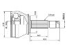 Juego de articulación, árbol de transmisión CV Joint Kit:7758266