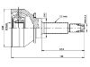 Jeu de joints, arbre de transmission CV Joint Kit:15-1228