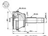 ремкомплект граната CV Joint Kit:46307121