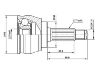 Gelenksatz, Antriebswelle CV Joint Kit:28021-AA011