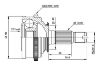 Jeu de joints, arbre de transmission CV Joint Kit:44511-SE0-406