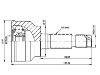 CV Joint Kit:F004-25-500B