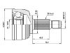 Gelenksatz, Antriebswelle CV Joint Kit:44305-SH9-000