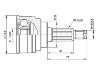 Jeu de joints, arbre de transmission CV Joint Kit:44101-60G20