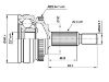 Gelenksatz, Antriebswelle CV Joint Kit:34331017