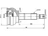 Gelenksatz, Antriebswelle CV Joint Kit:7232-51001