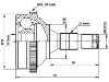 Jeu de joints, arbre de transmission CV Joint Kit:3272.S5