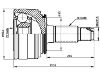 Gelenksatz, Antriebswelle CV Joint Kit:GCV1118