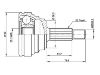 ремкомплект граната CV Joint Kit:77 01 351 995