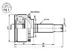 Jeu de joints, arbre de transmission CV Joint Kit:MB936361