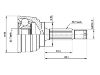 Juego de articulación, árbol de transmisión CV Joint Kit:MB837426