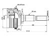 Jeu de joints, arbre de transmission CV Joint Kit:7832259