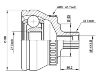 Jeu de joints, arbre de transmission CV Joint Kit:3B0 498 099 B