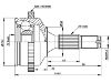 Jeu de joints, arbre de transmission CV Joint Kit:3272.3C