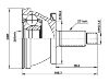 Jeu de joints, arbre de transmission CV Joint Kit:6Q0 498 099C