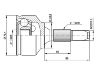 Jeu de joints, arbre de transmission CV Joint Kit:3272.EN