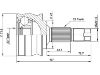 球笼修理包 CV Joint Kit:71720784